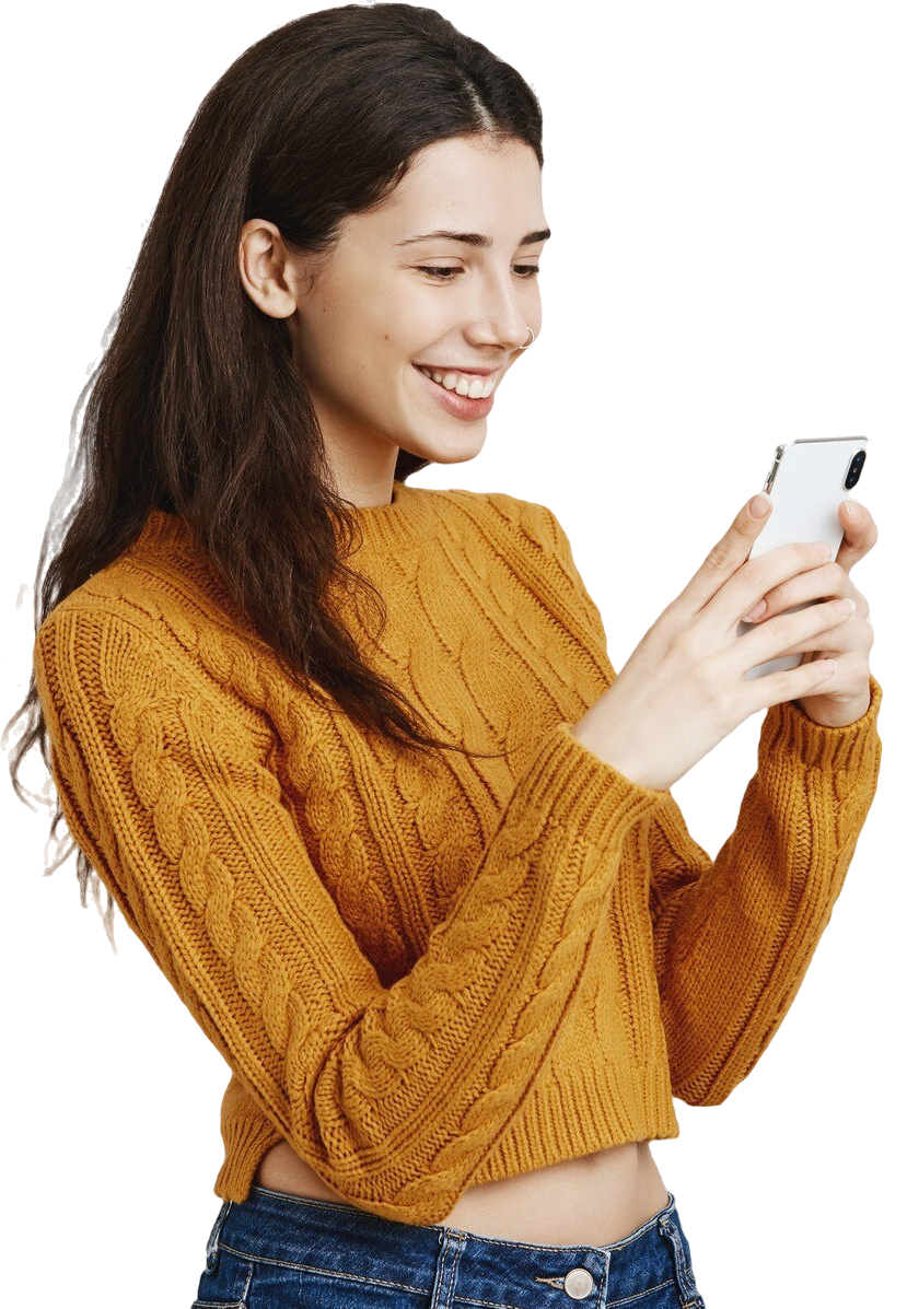 User with phone